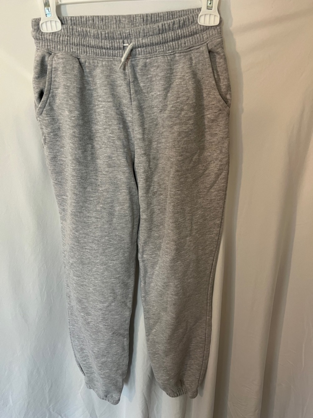 Girls Gray Jogger Sweatpants - Comfortable Everyday Wear